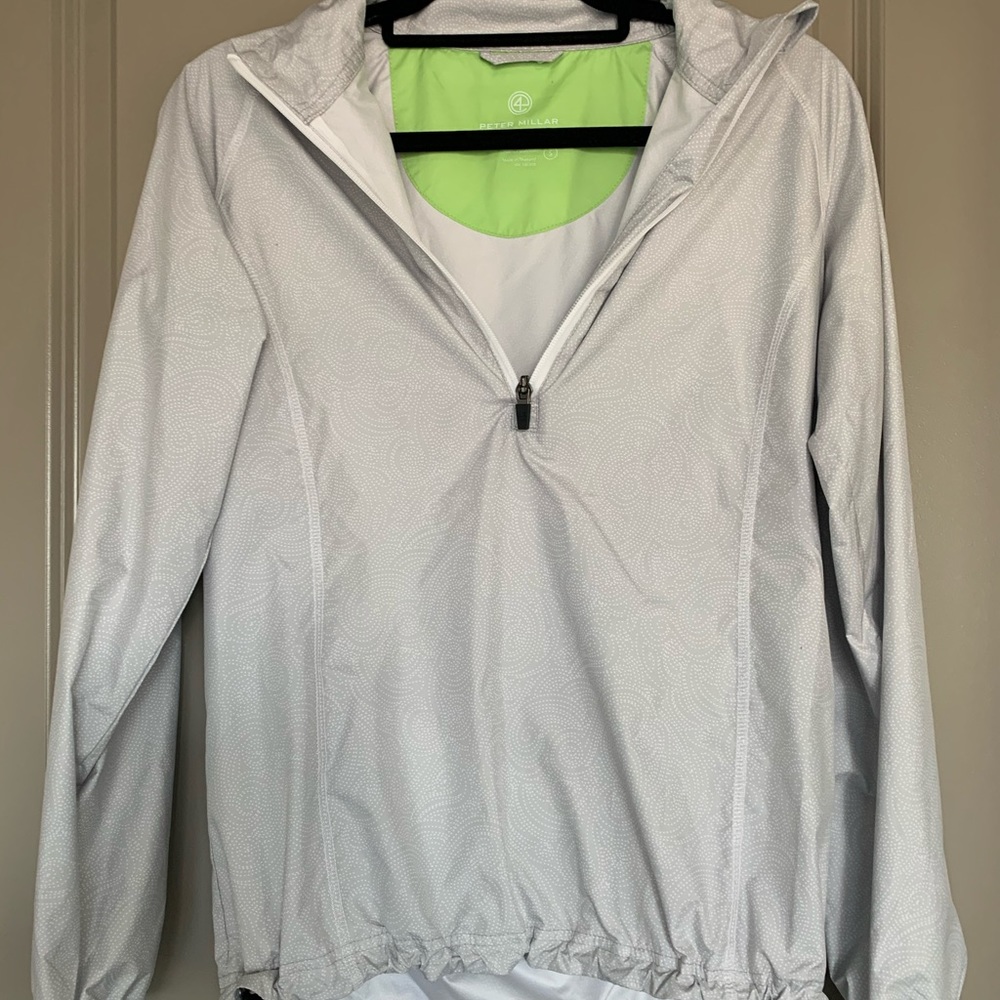 Peter Millar Grey Paisley Wind Breaker